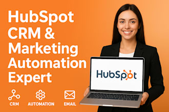 setup, manage and optimize your hubspot marketing, CRM and automation