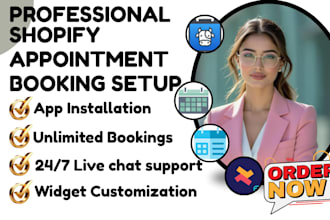 setup shopify appointment booking cowlender apntly meety easy tipo bookx ointo