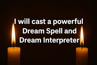 interpret your dreams and cast a powerful dream spell for love attraction