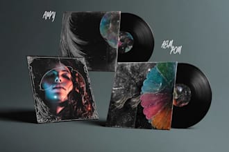 design professional album or cd cover art