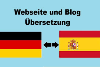 translate from german to spanish and viceversa