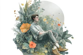 create an original watercolor illustration