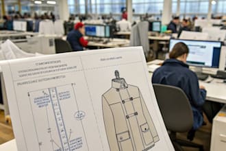agency will create factory ready fashion tech pack