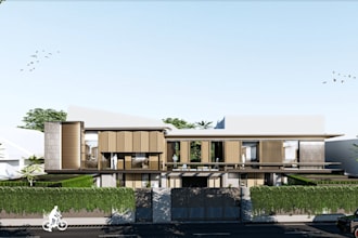 redesign 3d home exterior from picture, architecture house facelift,digital home