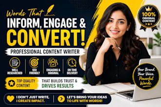 be your SEO  content writer,