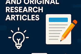 write research articles with deep analysis and professional writing
