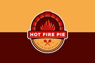 design high quality flaming logo with free source files