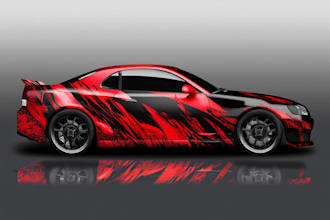 design professional truck, car, van, boat wrap for you