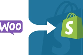 migrate woocomm to shopify store, wix, framer website migration