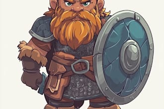 create 2d game character or 2d game character