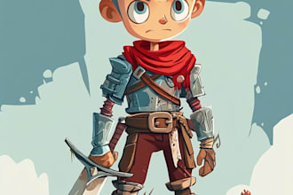 draw 2d game character or 2d game character