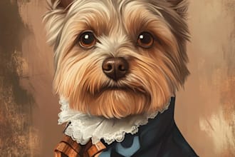 create amazing disney pet portrait