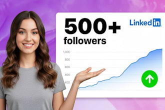 bring in instant 500 followers on linkedin company page