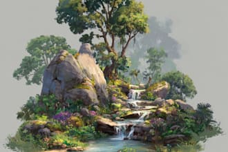 environment concept art landscape design