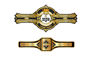 design premium cigar band, logo, label and cigar box