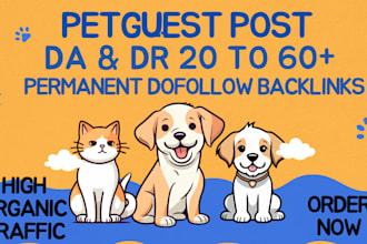 publish pet blog guest posts on high authority websites