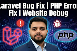 fix laravel bugs and PHP errors