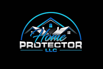 create attractive and imagination roofing logo design