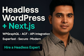 build your headless wordpress website with nextjs