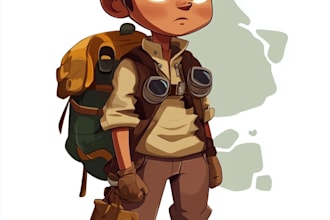 create 2d game character or 2d game character art