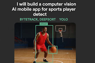 computer vision ai mobile app for sports player detect bytettrack deepsort yolo