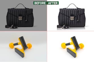 do ecommerce product photo editing, image retouching