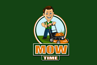 design high quality super lawn service logo