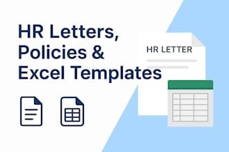 draft HR letters, warnings, memos, and policies