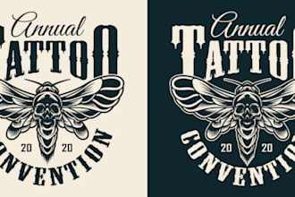 do awesome tattoo logo design