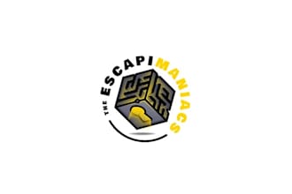 made exceptional logo for escape room enthusiast website