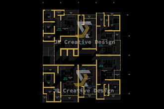 design 2d floor plans with maximum space utilization