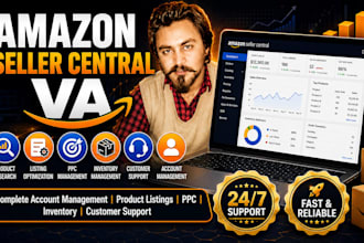 be amazon virtual assistant for seller central and fba grow management pro