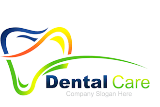 design a clean and modern dental logo for your clinic or dental brand
