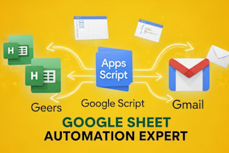 be your google sheets, apps script, automation specialist