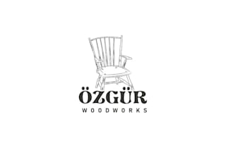 design traditional woodworking workshop logo