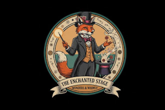 make vintage charm logo designs with 1 day delivery
