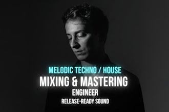 mix and master your melodic techno, house, and afro track