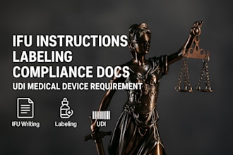 write ifu instructions, labeling compliance docs, udi medical device requirement