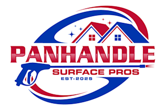 create a high quality pressure and soft washing logo