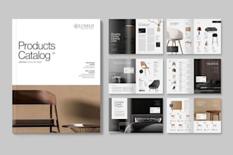 design a professional catalog, line sheet, and lookbook