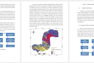 gis remote sensing research project report writing