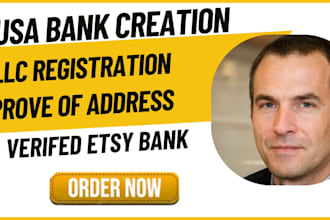 create custom USA bank account for your llc usa bank creation wise bank creation