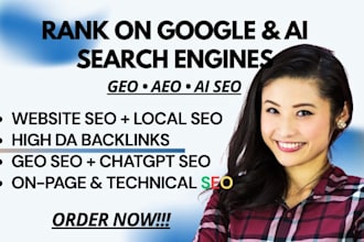 optimize your website with GEO, aeo, ai SEO,