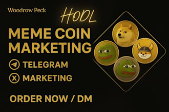 blast community telegram promotion token solana memecoin crypto x advertising