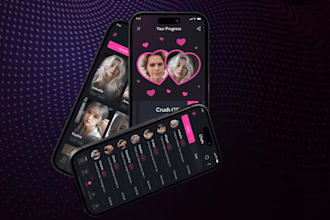 build realistic ai nsfw app, ai companion app, ai dating app for mobile or web