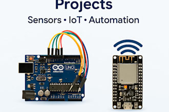 program arduino, esp32, esp8266 and build sensor projects