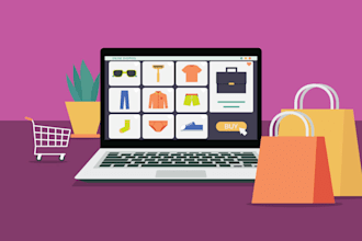 create a modern and responsive e commerce website