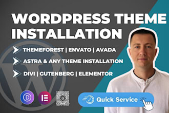 install wordpress theme and demo content