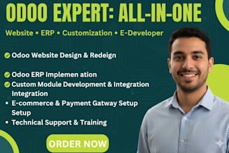 design odoo website odoo epr, odoo customization, odoo developer, odoo ecommerce