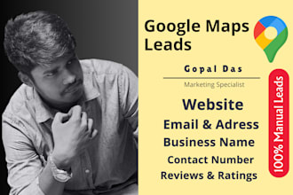manually generate targeted google maps business leads for b2b marketing